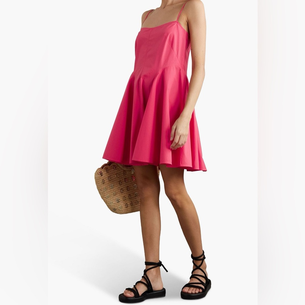 Three Graces Alma Cotton Mini Dress